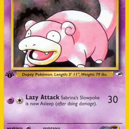 Sabrina's Slowpoke (95/132) [Gym Heroes 1st Edition]