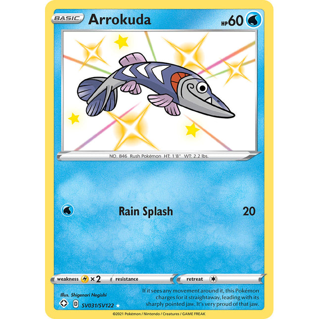 Arrokuda (SV031/SV122) [Sword & Shield: Shining Fates]