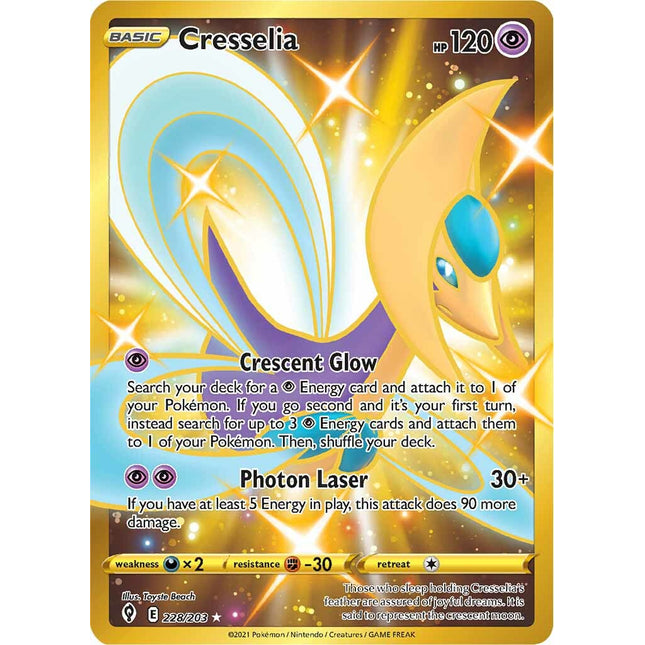 Cresselia (228/203) [Sword & Shield: Evolving Skies]