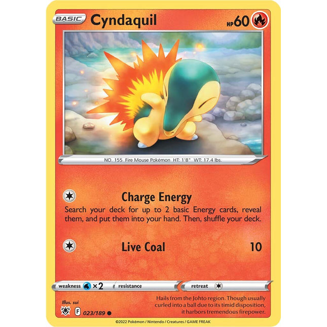 Cyndaquil (023/189) [Sword & Shield: Astral Radiance]