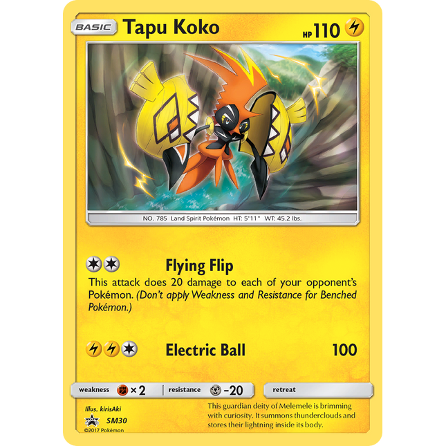 Tapu Koko (SM30) [Sun & Moon: Black Star Promos]