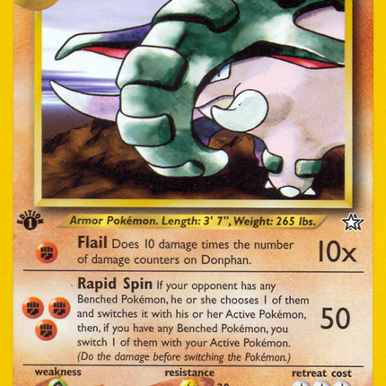 Donphan (21/111) [Neo Genesis 1st Edition]