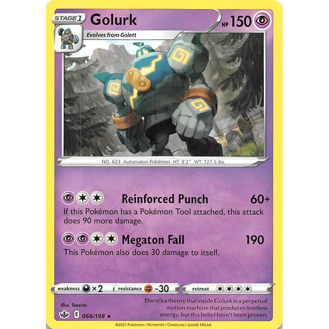 Golurk  (066/198) [Sword & Shield: Chilling Reign]
