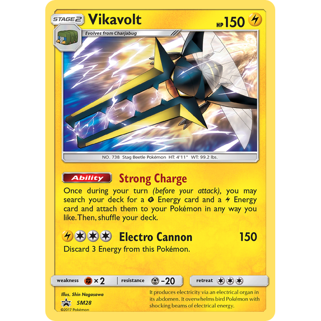 Vikavolt (SM28) [Sun & Moon: Black Star Promos]