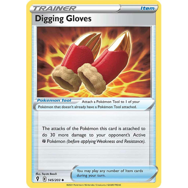 Digging Gloves (145/203) [Sword & Shield: Evolving Skies]