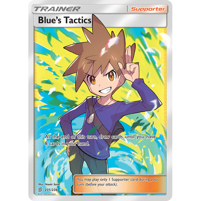 Blue's Tactics (231/236) [Sun & Moon: Unified Minds]