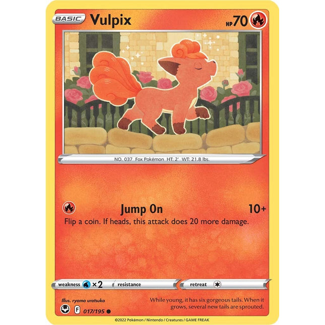 Vulpix (017/195) [Sword & Shield: Silver Tempest]