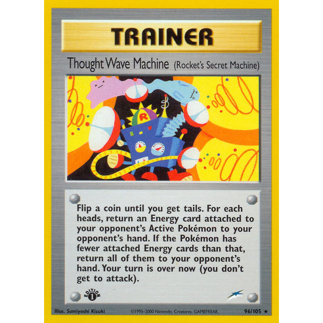 Thought Wave Machine (Rocket's Secret Machine) (96/105) [Neo Destiny 1st Edition]