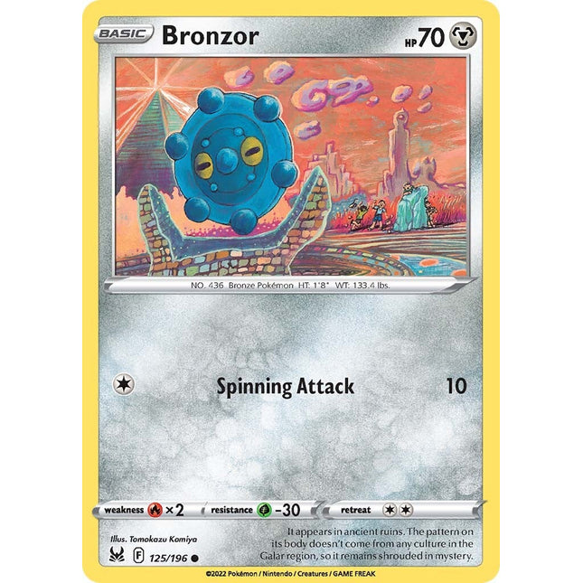 Bronzor (125/196) [Sword & Shield: Lost Origin]