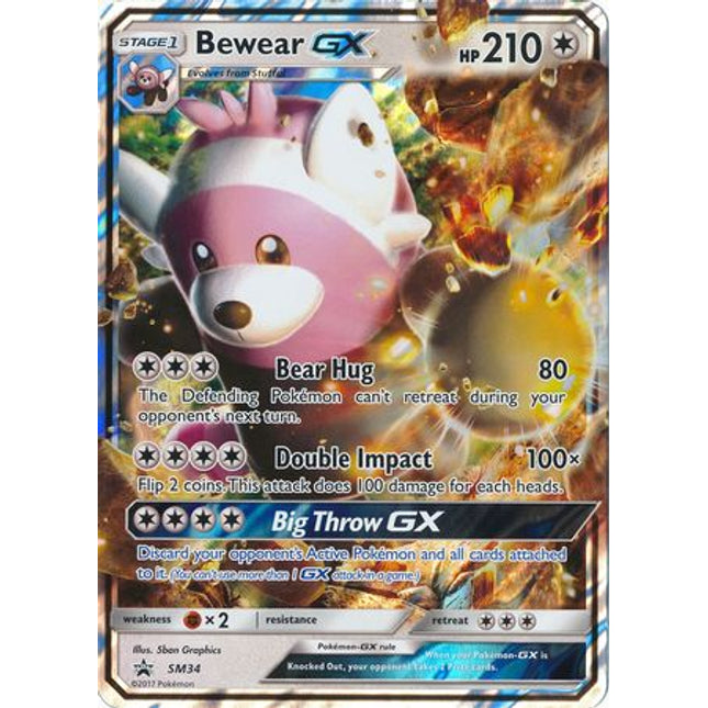Bewear GX (SM34) (Jumbo Card) [Sun & Moon: Black Star Promos]