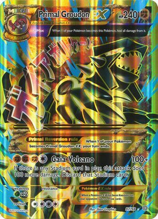 Primal Groudon EX (97/98) (Jumbo Card) [XY: Ancient Origins]