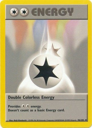Double Colorless Energy (96/102) [Base Set]