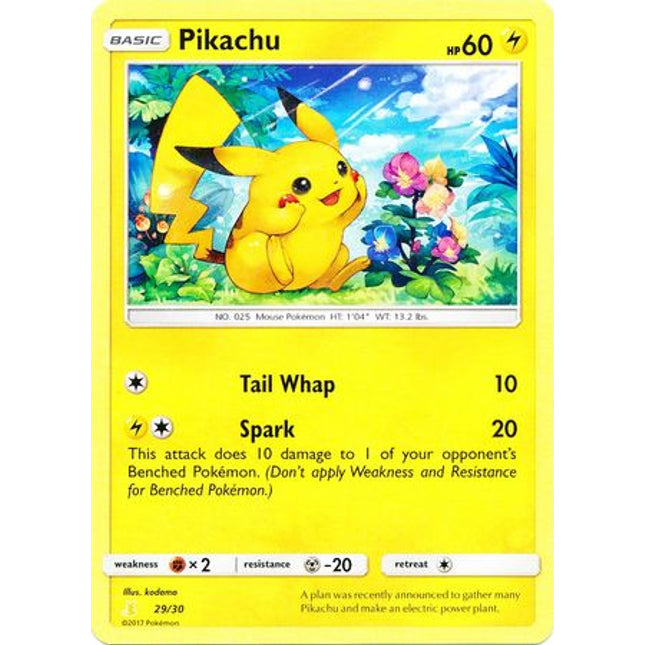 Pikachu (29/30) [Sun & Moon: Trainer Kit - Alolan Raichu]