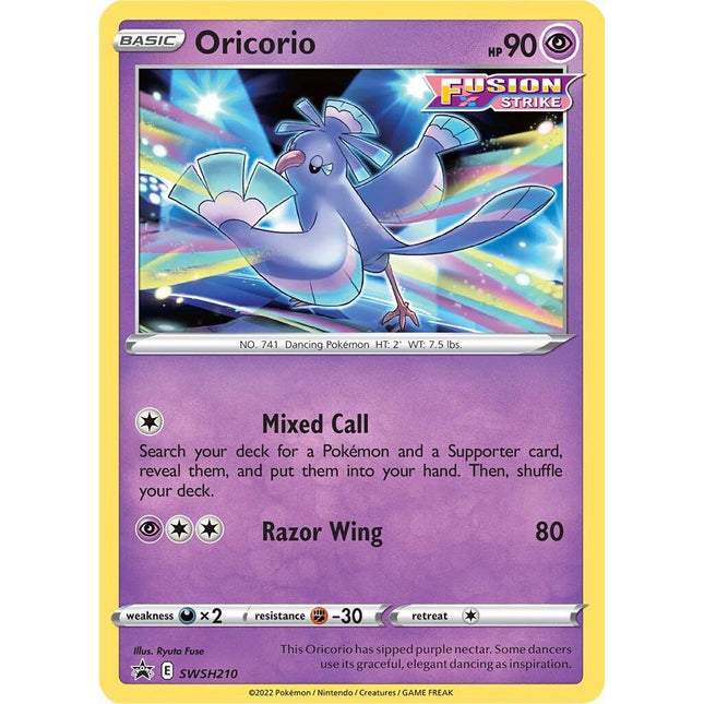 Oricorio (SWSH210) [Sword & Shield: Black Star Promos]