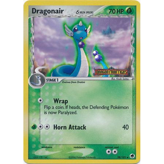Dragonair (28/101) (Delta Species) (Stamped) [EX: Dragon Frontiers]