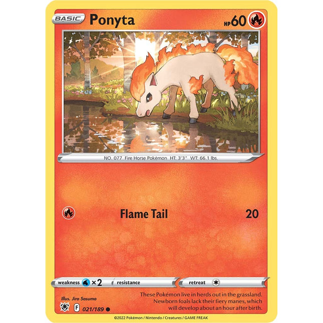 Ponyta (021/189) [Sword & Shield: Astral Radiance]
