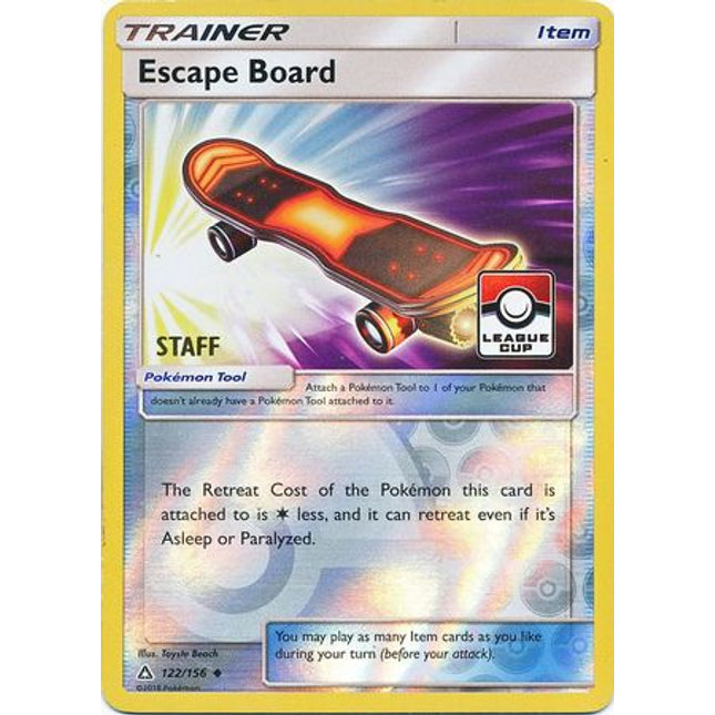 Escape Board (122a/156) (League Promo Staff) [Sun & Moon: Ultra Prism]