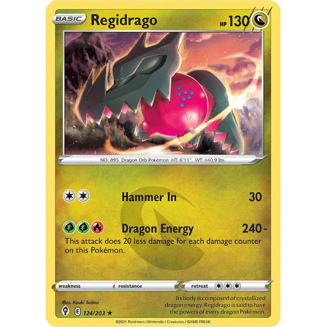 Regidrago (124/203) [Sword & Shield: Evolving Skies]