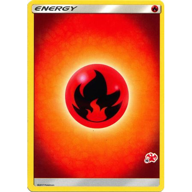 Fire Energy (Charizard Stamp #19) [Battle Academy 2020]