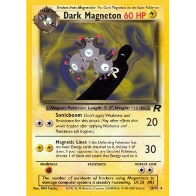 Dark Magneton (28/82) [Team Rocket]