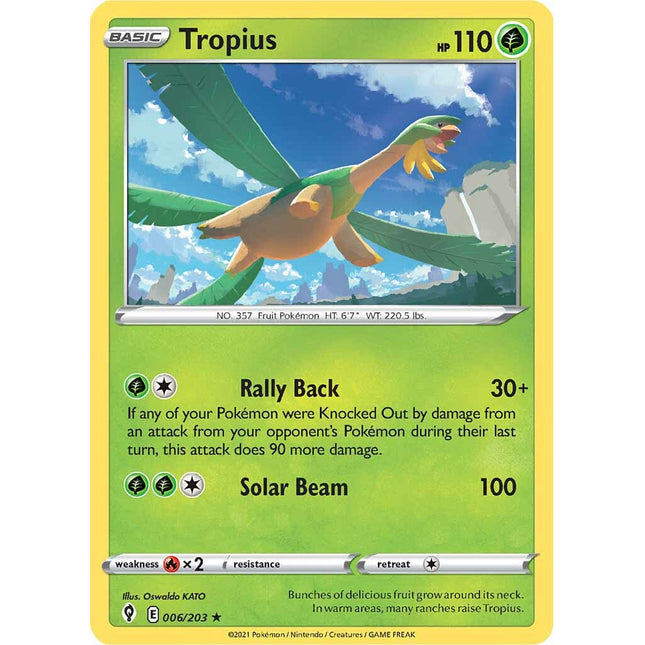 Tropius (006/203) [Sword & Shield: Evolving Skies]