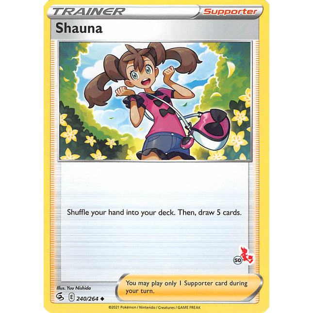 Shauna (240/264) (Cinderace Stamp #50) [Battle Academy 2022]