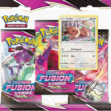 Fusion Strike 3 Pack Blister - Sealed - Random Promo