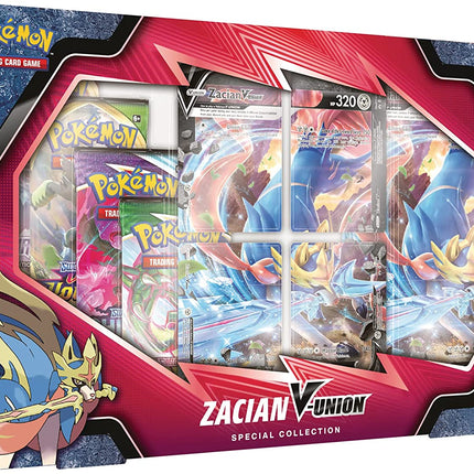 Zacian V-Union Special Collection - Pokemon Collection Box x1 - Sealed - New