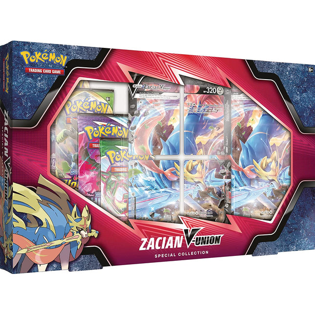 Zacian V-Union Special Collection - Pokemon Collection Box x1 - Sealed - New