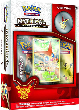 Victini Mythical Collection - Pokemon - Generations - Pin Box - Sealed - New