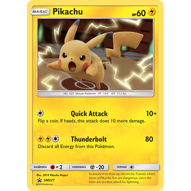 Pikachu (SM227) [Sun & Moon: Black Star Promos]