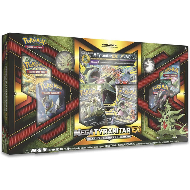 Mega Tyranitar EX - Pokemon - Premium Collection Box - Sealed - New