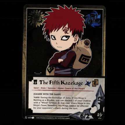 The Fifth Kazekage - 465 - NM - Foil - Promo - Naruto CCG - E1-33