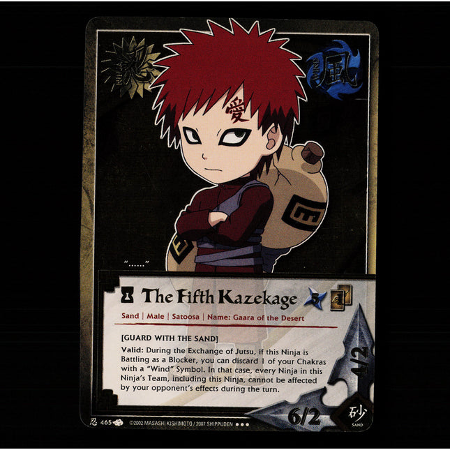 The Fifth Kazekage - 465 - NM - Foil - Promo - Naruto CCG - E1-33
