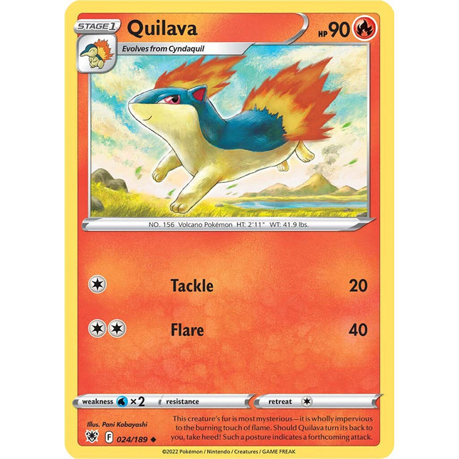 Quilava (024/189) [Sword & Shield: Astral Radiance]
