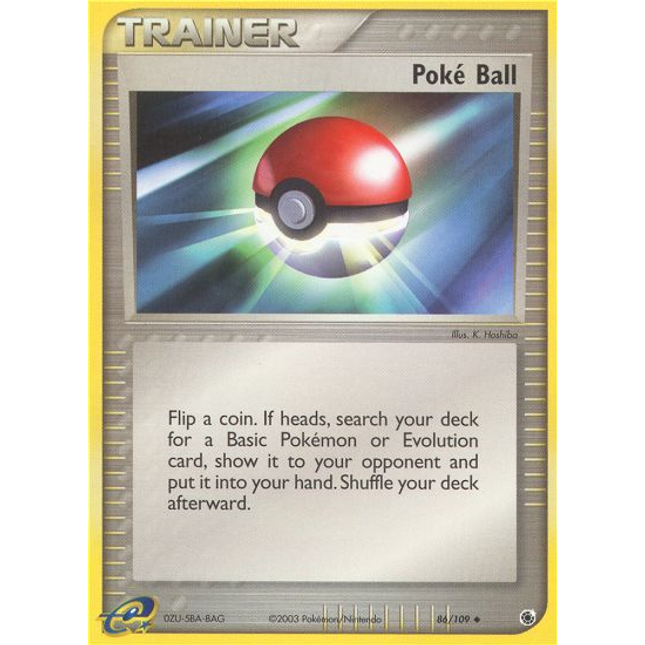 Poke Ball (86/109) [EX: Ruby & Sapphire]