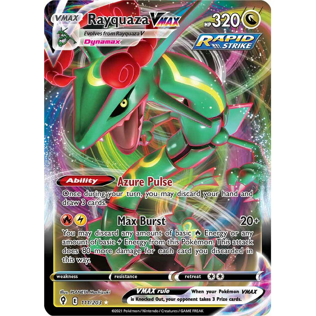 Rayquaza VMAX (111/203) [Sword & Shield: Evolving Skies]