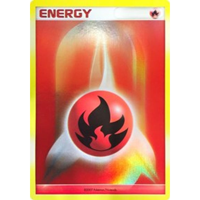 Fire Energy (2007 2008 League Promo) [League & Championship Cards]