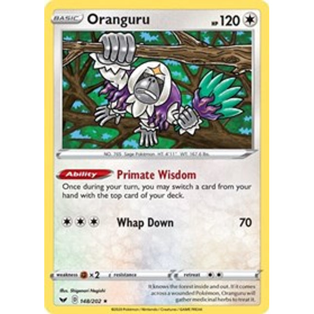 Oranguru (SWSH Base Set) [Theme Deck Exclusives]