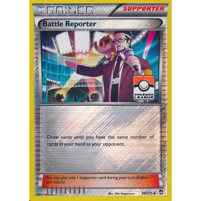 Battle Reporter (88/111) (League Promo) [XY: Furious Fists]