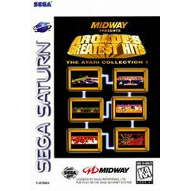 Arcade's Greatest Hits Atari Collection - Sega Saturn