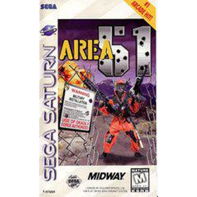 Area 51 - Sega Saturn