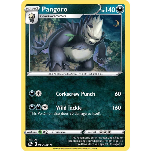 Pangoro (080/159) [Sword & Shield: Crown Zenith]