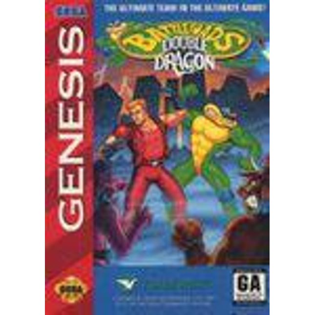 Battletoads and Double Dragon The Ultimate Team - Sega Genesis