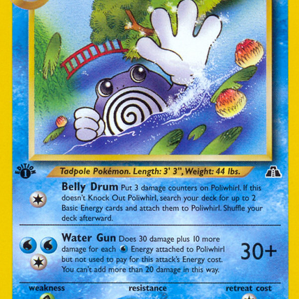 Poliwhirl (44/75) [Neo Discovery 1st Edition]
