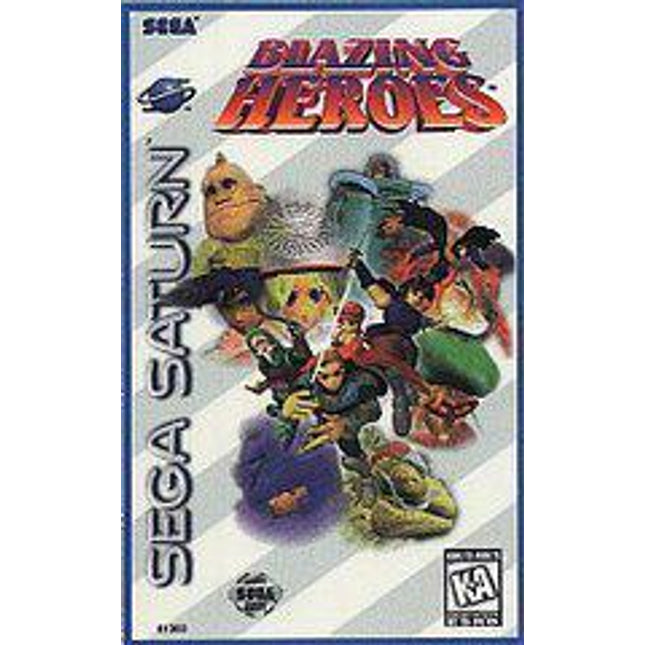 Blazing Heroes - Sega Saturn