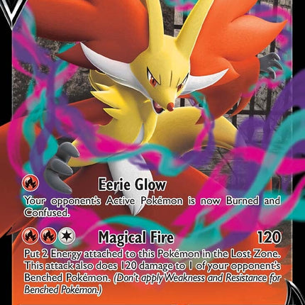 Delphox V (027/196) [Sword & Shield: Lost Origin]