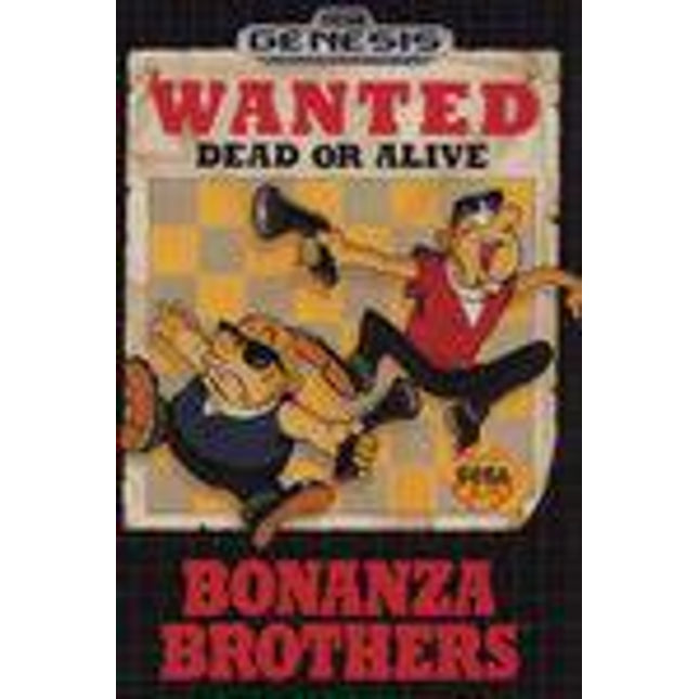 Bonanza Brothers - Sega Genesis