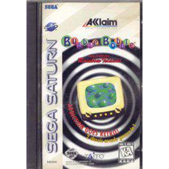 Bubble Bobble Featuring Rainbow Islands - Sega Saturn