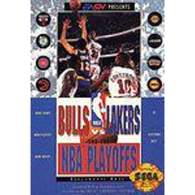 Bulls vs Lakers and the NBA Playoffs - Sega Genesis